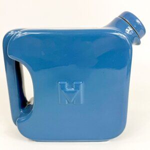 Blue Modernist Square Hall Hotpoint Refrigerator Water Container Jug Pitcher Lid